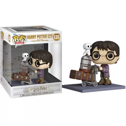 Harry Potter POP! Deluxe Vinyl Figure Harry Pushing Trolley 9 cm termékfotója