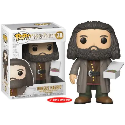 Harry Potter Super Sized POP! Movies Vinyl Figure Hagrid with Cake 14 cm termékfotója