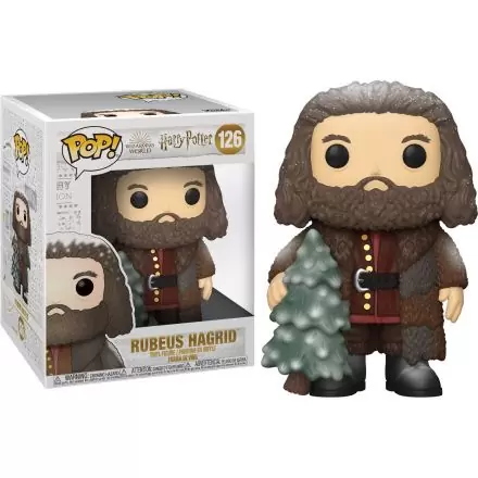 Harry Potter Super Sized POP! Vinyl Figure Holiday Rubeus Hagrid 15 cm product photo