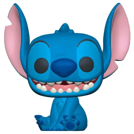 Lilo & Stitch POP! Disney Vinyl Figure Smiling Seated Stitch 9 cm termékfotója