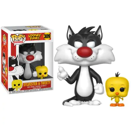 Looney Tunes POP! Television Vinyl Figure Sylvester & Tweety 9 cm termékfotója