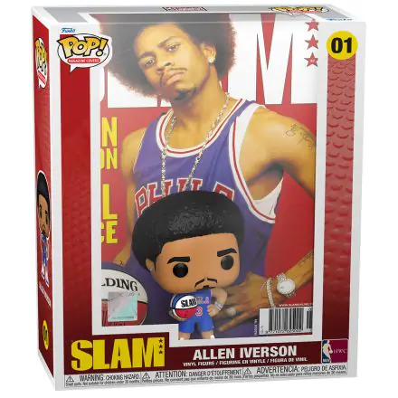 NBA Cover POP! Basketball Vinyl Figure Allen Iverson (SLAM Magazin) 9 cm product photo