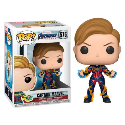 POP figure Marvel Avengers Endgame Captain Marvel with New Hair product photo