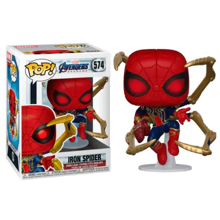 Avengers: Endgame POP! Movies Vinyl Figure Iron Spider w/Nano Gauntlet 9 cm termékfotója