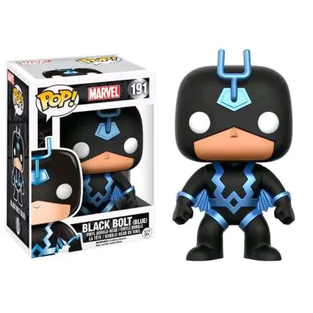 POP figure Marvel Classic Black Bolt Blue Exclusive product photo