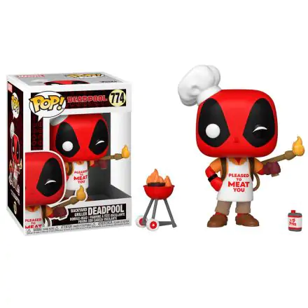 Marvel Deadpool 30th Anniversary POP! Vinyl Figure Backyard Griller Deadpool 9 cm product photo