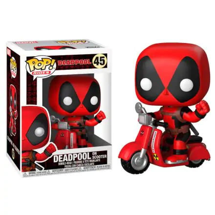 Deadpool POP! Rides Vinyl Figure Deadpool & Scooter 9 cm termékfotója