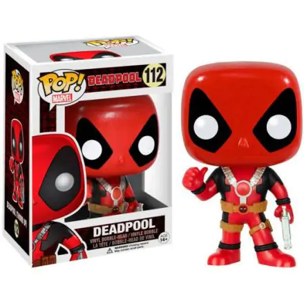 Marvel Comics POP! Vinyl Bobble-Head Deadpool Thumb Up 10 cm product photo