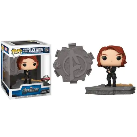POP figure Marvel Deluxe Avengers Black Widow Assemble Exclusive product photo