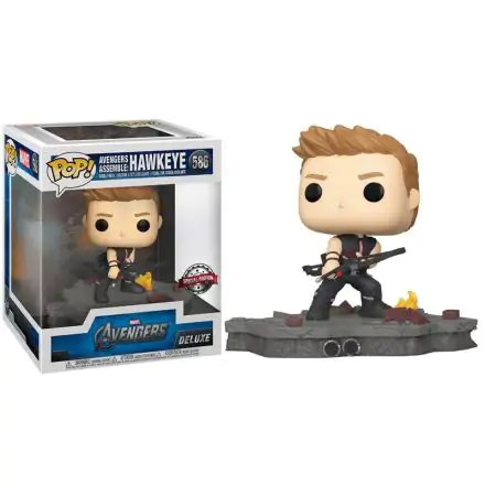 POP figure Marvel Deluxe Avengers Hawkeye Assemble Exclusive product photo