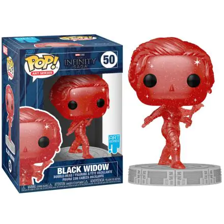 Infinity Saga POP! Artist Series Vinyl Figure Black Widow (Red) 9 cm product photo