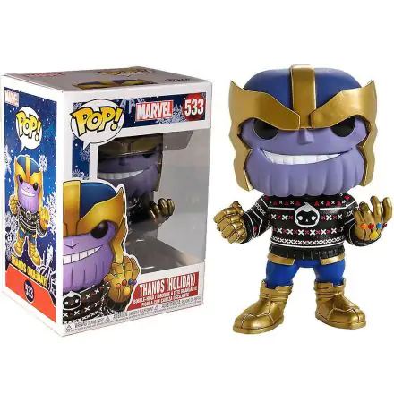 Marvel Holiday POP! Marvel Vinyl Figure Thanos 9 cm product photo