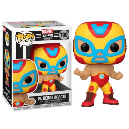 Marvel Luchadores POP! Vinyl Figure Iron Man 9 cm product photo