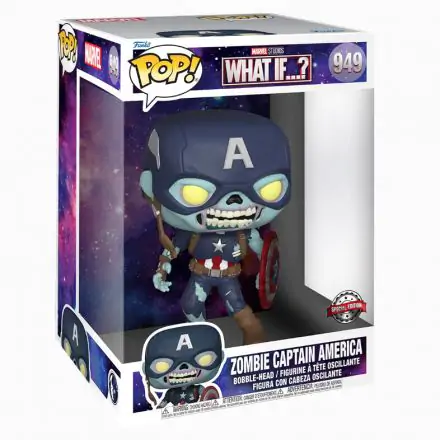POP figure Marvel What If Zombie Captain America Exclusive 25cm termékfotója