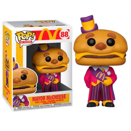 McDonald's POP! Ad Icons Vinyl Figure Mayor McCheese 9 cm product photo