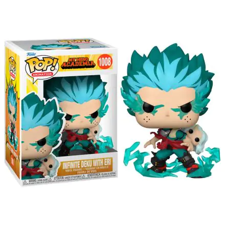 My Hero Academia POP! Animation Vinyl Figure Infinite Deku w/Eri 9 cm termékfotója