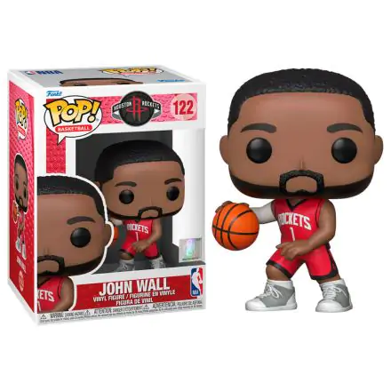 NBA Houston Rockets POP! Basketball Vinyl Figure John Wall (Red Jersey) 9 cm product photo
