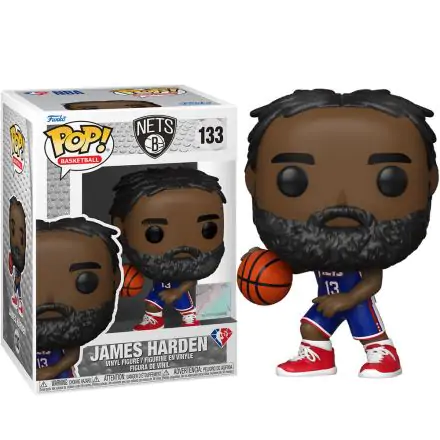 NBA Brooklyn Nets POP! Basketball Vinyl Figure James Harden (City Edition 2021) 9 cm product photo