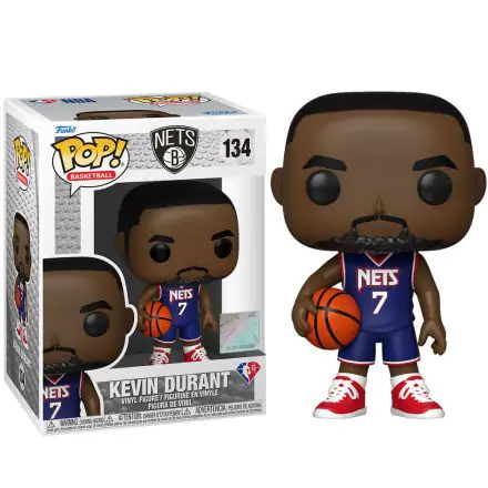NBA Brooklyn Nets POP! Basketball Vinyl Figure Kevin Durant (City Edition 2021) 9 cm product photo