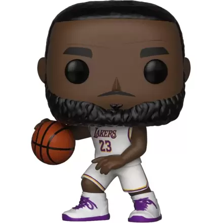 NBA POP! Sports Vinyl Figure LeBron James White Uniform (Lakers) 9 cm termékfotója