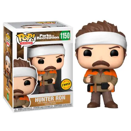 POP figure Parks and Rec Hunter Ron Chase product photo