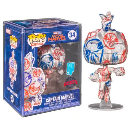 POP figure Patriotic Age Captain Marvel Exclusive product photo