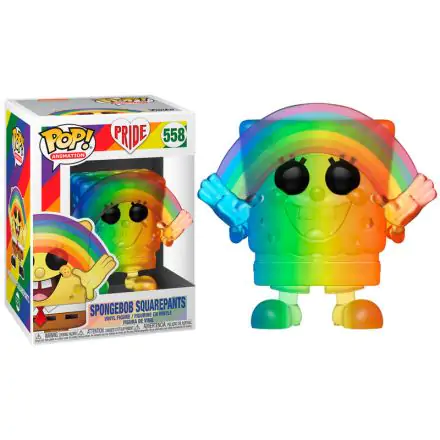 Pride 2020 SpongeBob SquarePants POP! Animation Vinyl Figure Spongebob (RNBW) 9 cm product photo