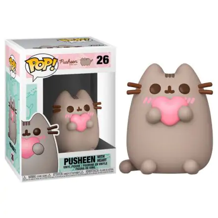 Pusheen POP! Vinyl Figure Pusheen w/Heart 9 cm product photo