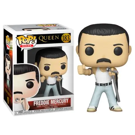 Queen POP! Rocks Vinyl Figure Freddie Mercury Radio Gaga 9 cm termékfotója