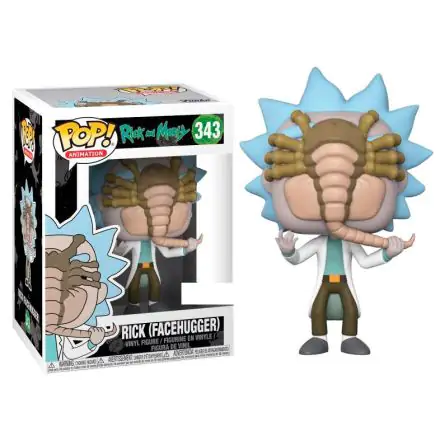 POP figure Rick & Morty Alien Facehugger Rick Exclusive product photo