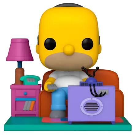 Simpsons POP! Deluxe Vinyl Figure Homer Watching TV 18 cm product photo