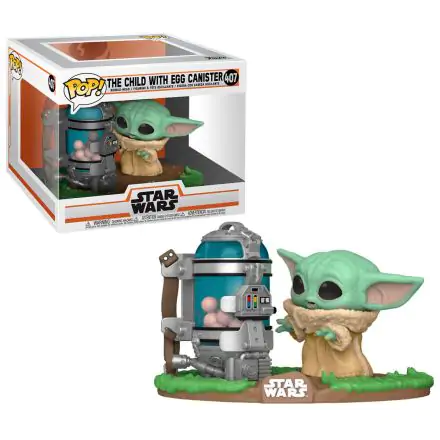 Star Wars The Mandalorian POP! Deluxe Vinyl Figure The Child Egg Canister 9 cm termékfotója