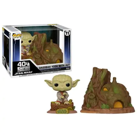 Star Wars POP! Town Vinyl Figure Yoda's Hut Empire Strikes Back 40th Anniversary 9 cm product photo