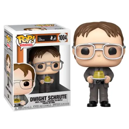 The Office US POP! TV Vinyl Figure Dwight w/Jello Stapler 9 cm product photo