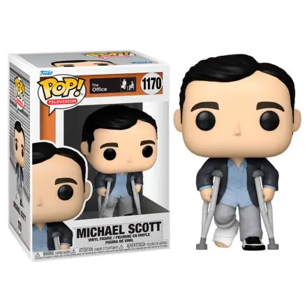 The Office US POP! TV Vinyl Figure Michael Standing w/Crutches 9 cm product photo