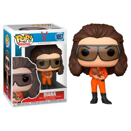 V POP! TV Vinyl Figure Diana in Glasses w/Rodent 9 cm product photo