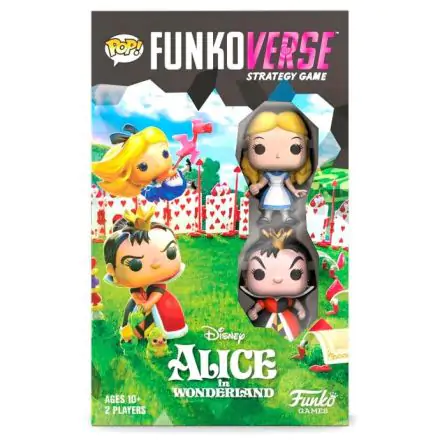 POP Funkoverse English board game Disney Alice in Wonderland 2pcs product photo