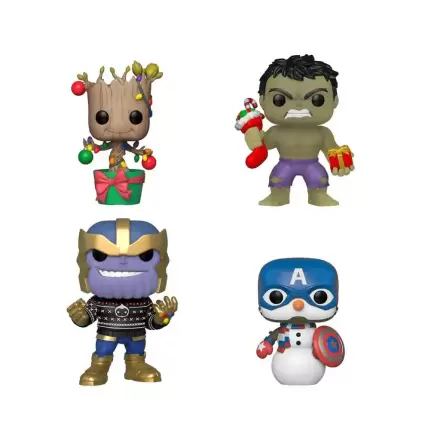 Pop! Marvel Holiday 4-Pack figren product photo
