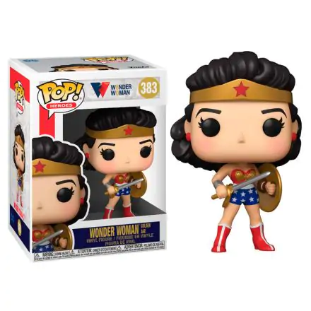 Wonder Woman 80th Anniversary POP! Heroes Vinyl Figure Classic WW w/Shield & Sword (1950's) 9 cm product photo