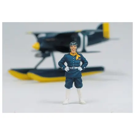 Porco Rosso model kit with figure 1/48 Curtiss R3C-0 Seaplane & Curtis product photo