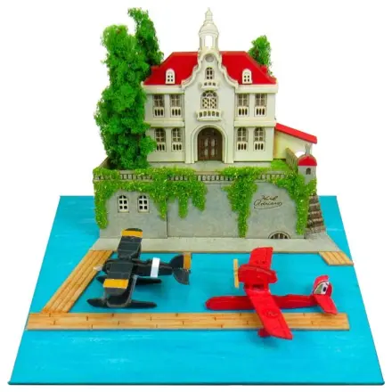 Porco Rosso Adriano & Flying Boat Fighter Paper Frame product photo