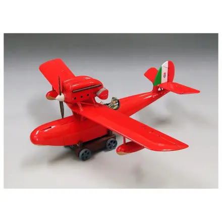 Porco Rosso Savoia S.21 Seaplane model kit + Porco Rosso figure product photo