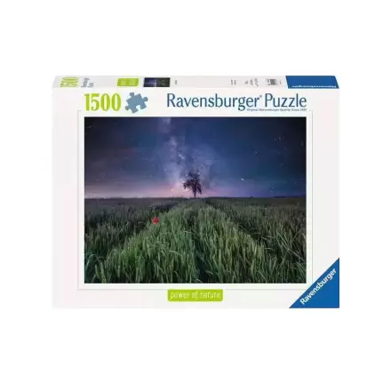 Power of Nature Jigsaw Puzzle Night sky over the cornfield (1500 pieces) product photo
