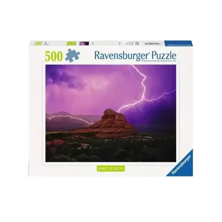 Power of Nature Puzzle Pink Thunderstorm Mood (500 pieces) product photo