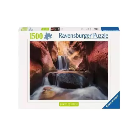 Power of Nature Jigsaw Puzzle The Waterfall in Red Canyon (1500 pieces) product photo