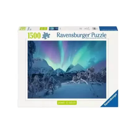 Power of Nature Jigsaw Puzzle When the northern lights dance (1500 pieces) product photo