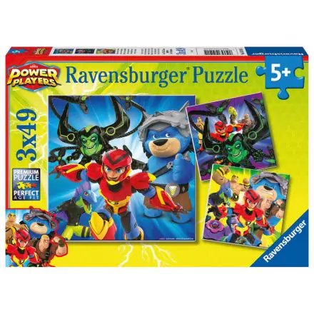 Power Players puzzle 3x49pcs product photo