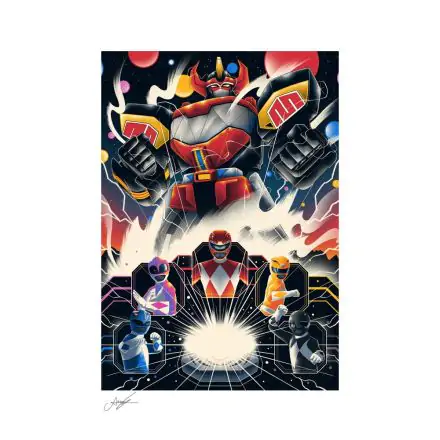 Power Rangers Art Print Mighty Morphin Power Rangers! 46 x 61 cm - unframed product photo