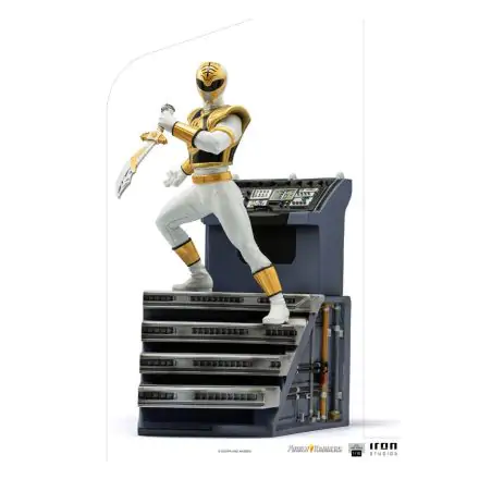 Power Rangers BDS Art Scale Statue 1/10 White Ranger 22 cm product photo