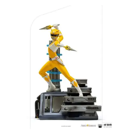 Power Rangers BDS Art Scale Statue 1/10 Yellow Ranger 19 cm product photo